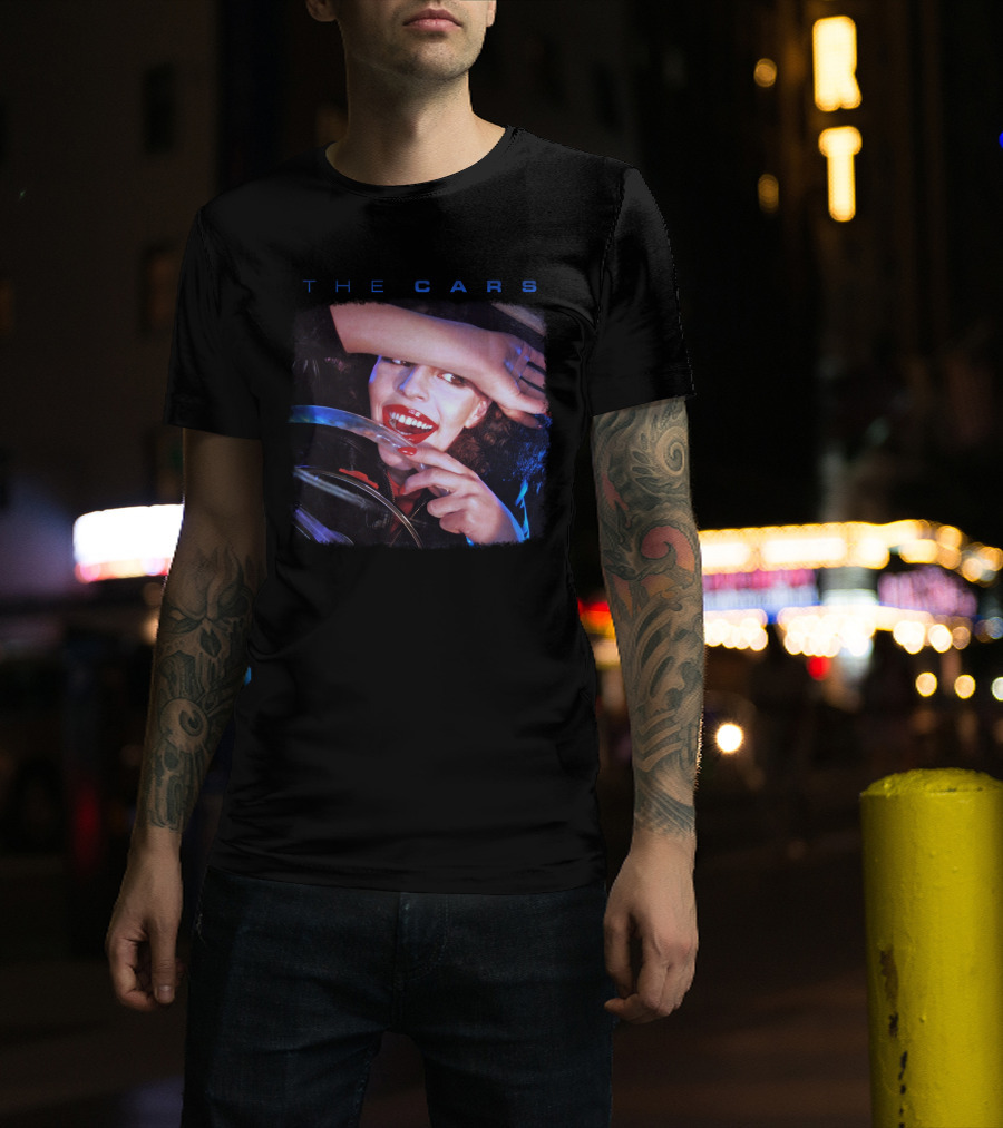 The Cars Vintage Album Cover Just What I Needed Iconic Art Retro Style T-Shirt