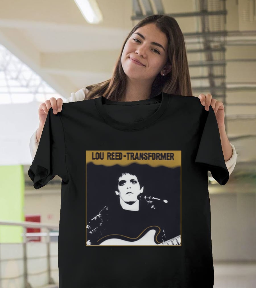 Loud Reed Transformer Vintage 1972 Album Cover T-Shirt