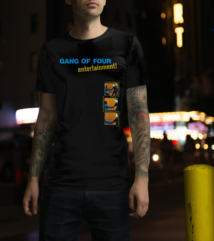 Gang Of Four Entertainment Indian Smiles Band Concept T-Shirt