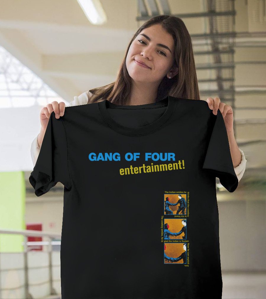 Gang of Four Entertainment Indian Smiles Band Concept T-Shirt