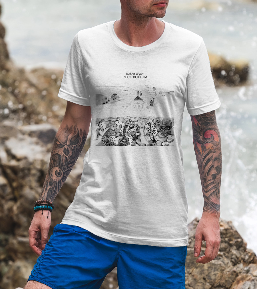 Robert Wyatt Rock Bottom Album Cover T-Shirt
