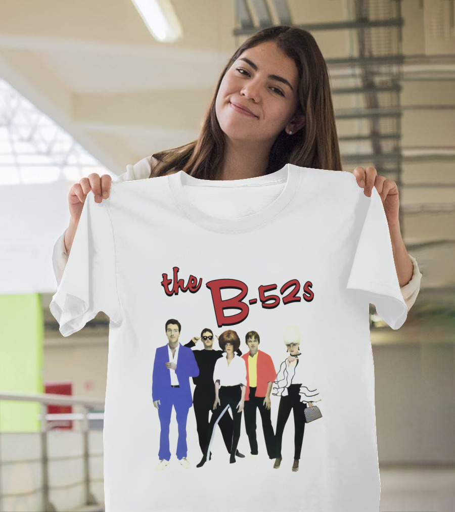 The B-52s Retro Band Lineup T-Shirt