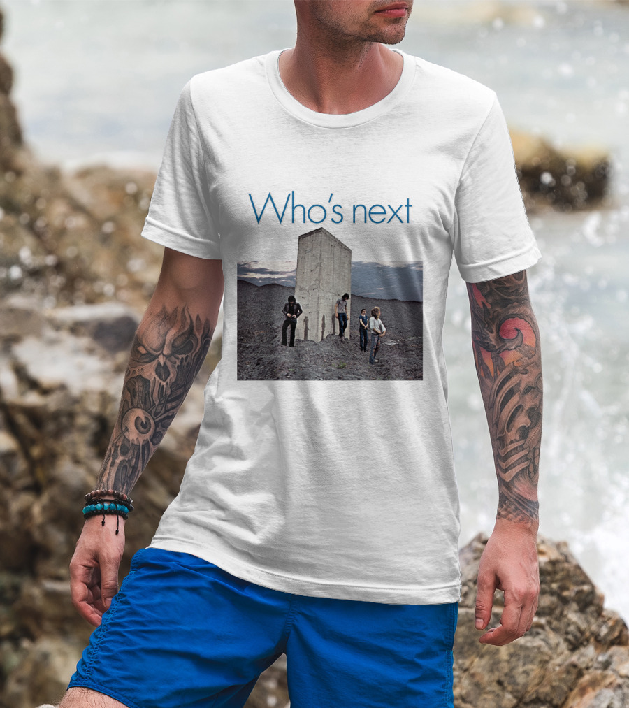 The Who Who's Next Album Cover 1971 Iconic Image T-Shirt