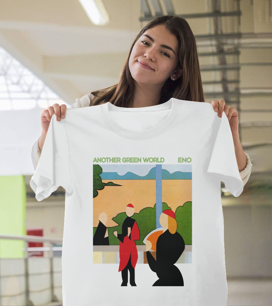 Another Green World Eno Album Artwork Geometric Figures T-Shirt