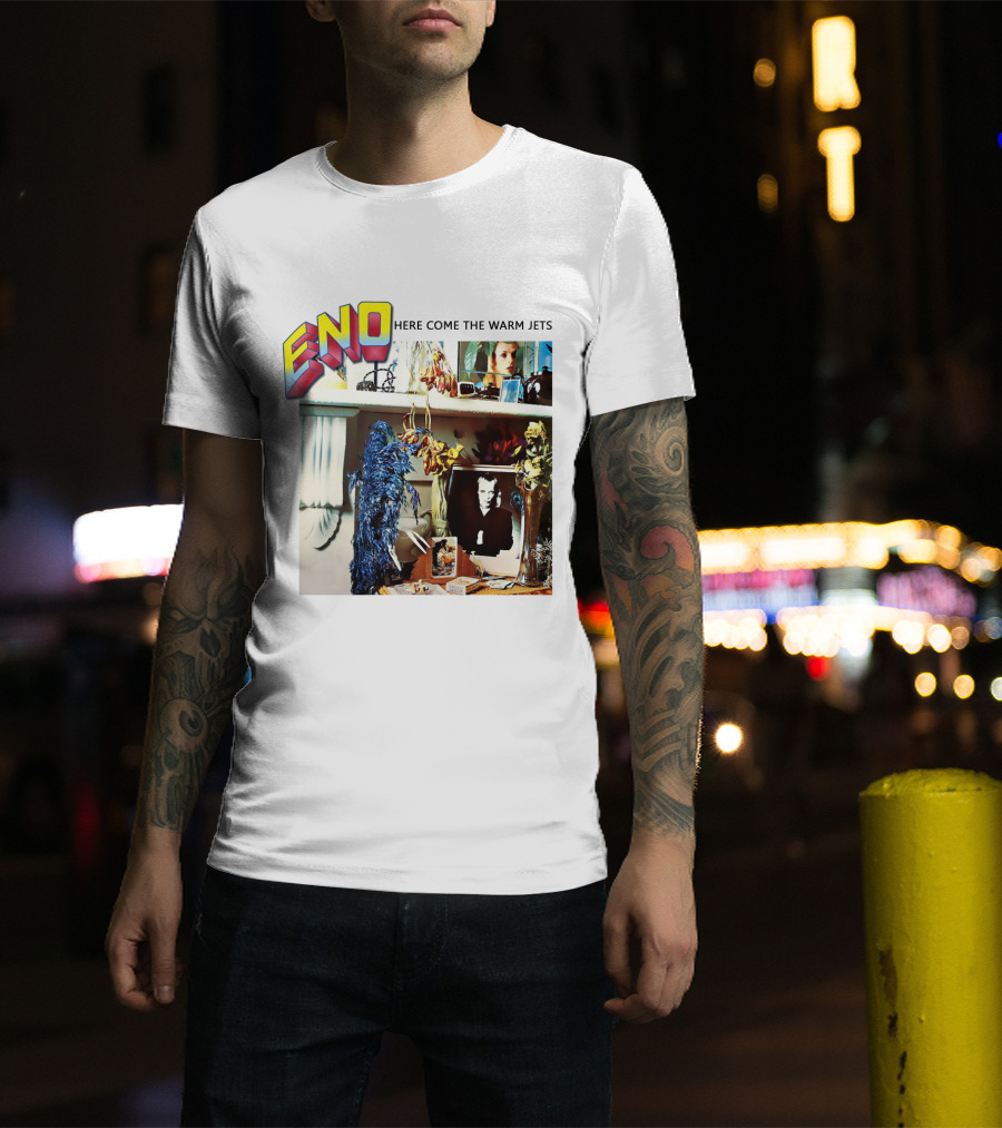 ENO Here Come The Warm Jets Vibrant Album Imagery T-Shirt