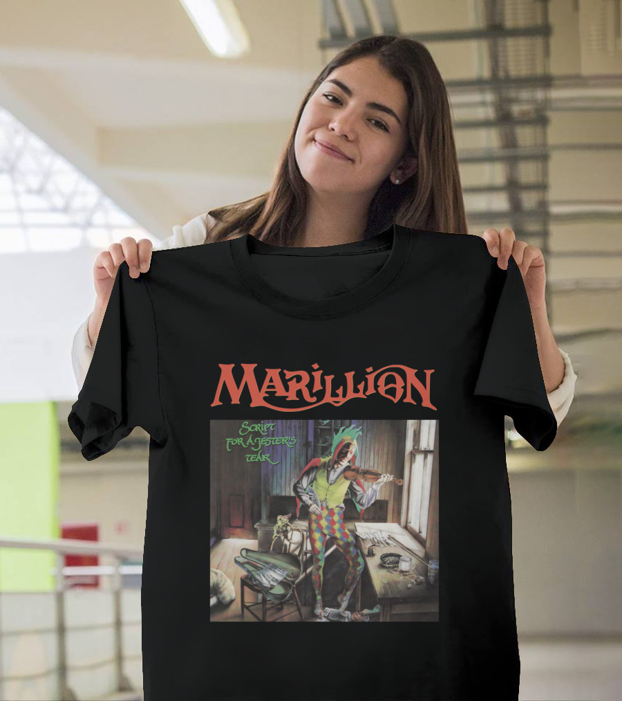 Marillion Script For A Jester's Tear Vintage Album T-Shirt