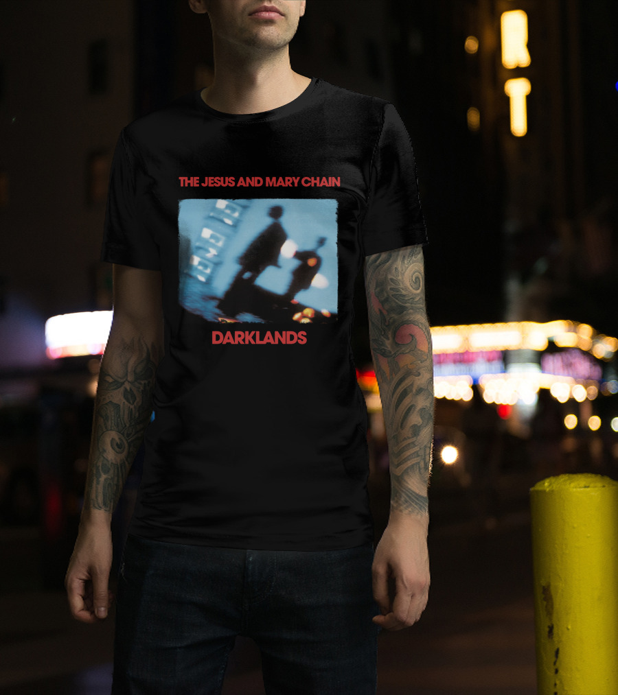 The Jesus And Mary Chain Darklands Silhouette Album Cover T-Shirt