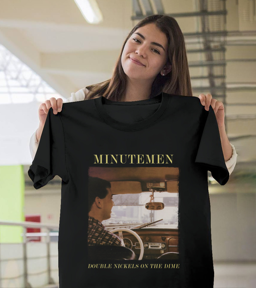 Minutemen Double Nickels On The Dime Album Cover Driving Scene T-Shirt