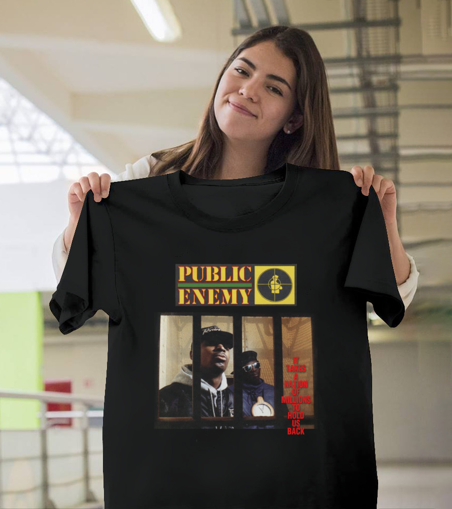 Public Enemy It Takes A Nation Of Millions To Hold Us Back T-Shirt