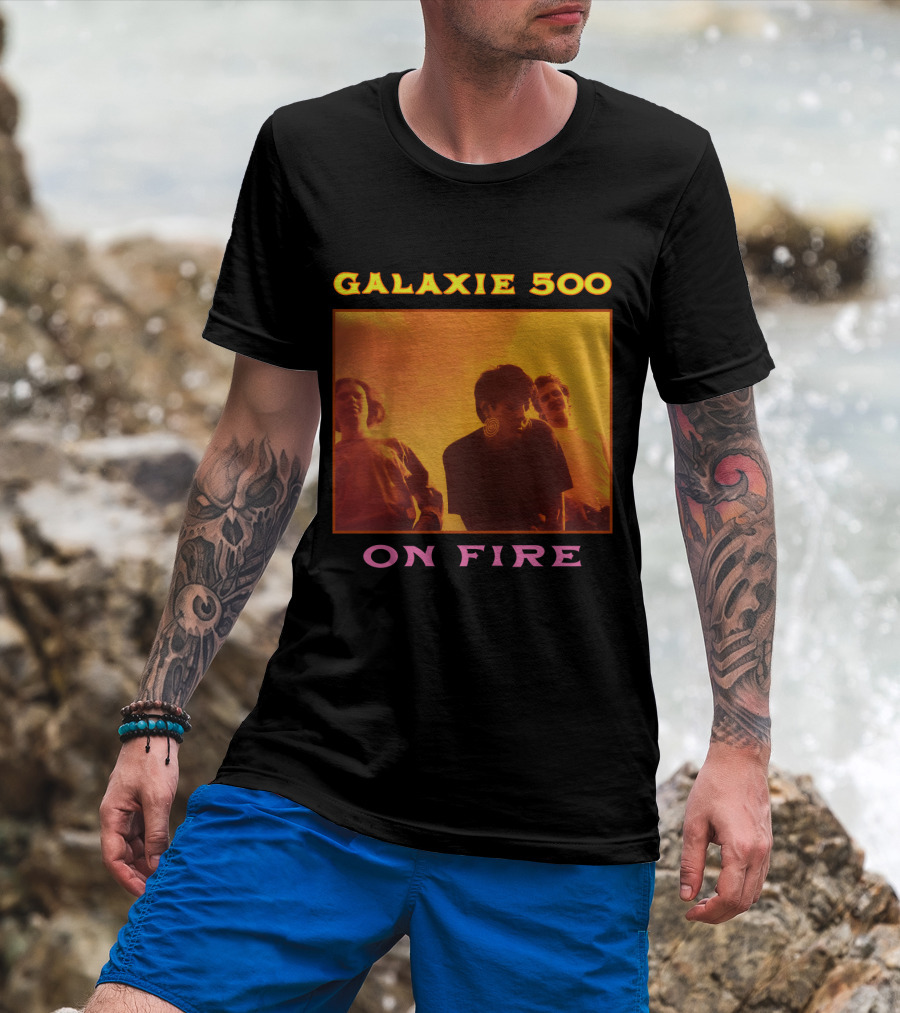 Galaxie 500 On Fire Album Cover T-Shirt