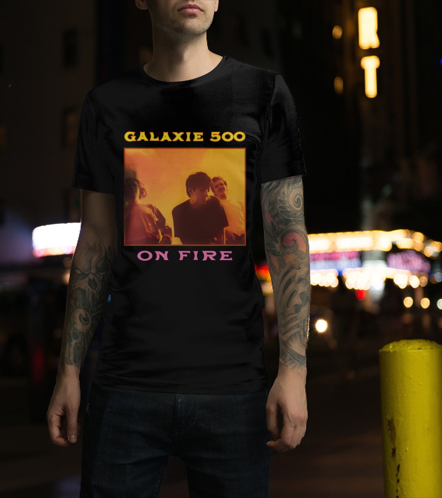 Galaxie 500 On Fire Album Cover T-Shirt