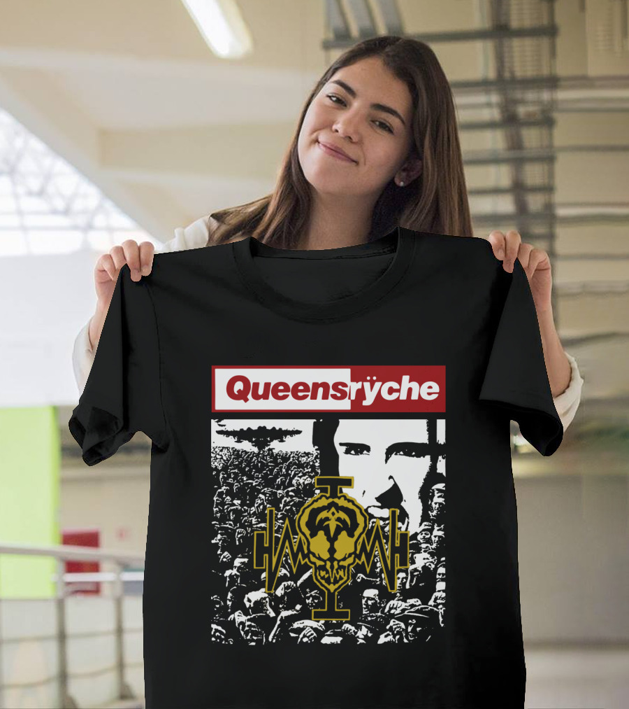 Queensrÿche Operation Mindcrime Album Artwork Iconic Skull T-Shirt