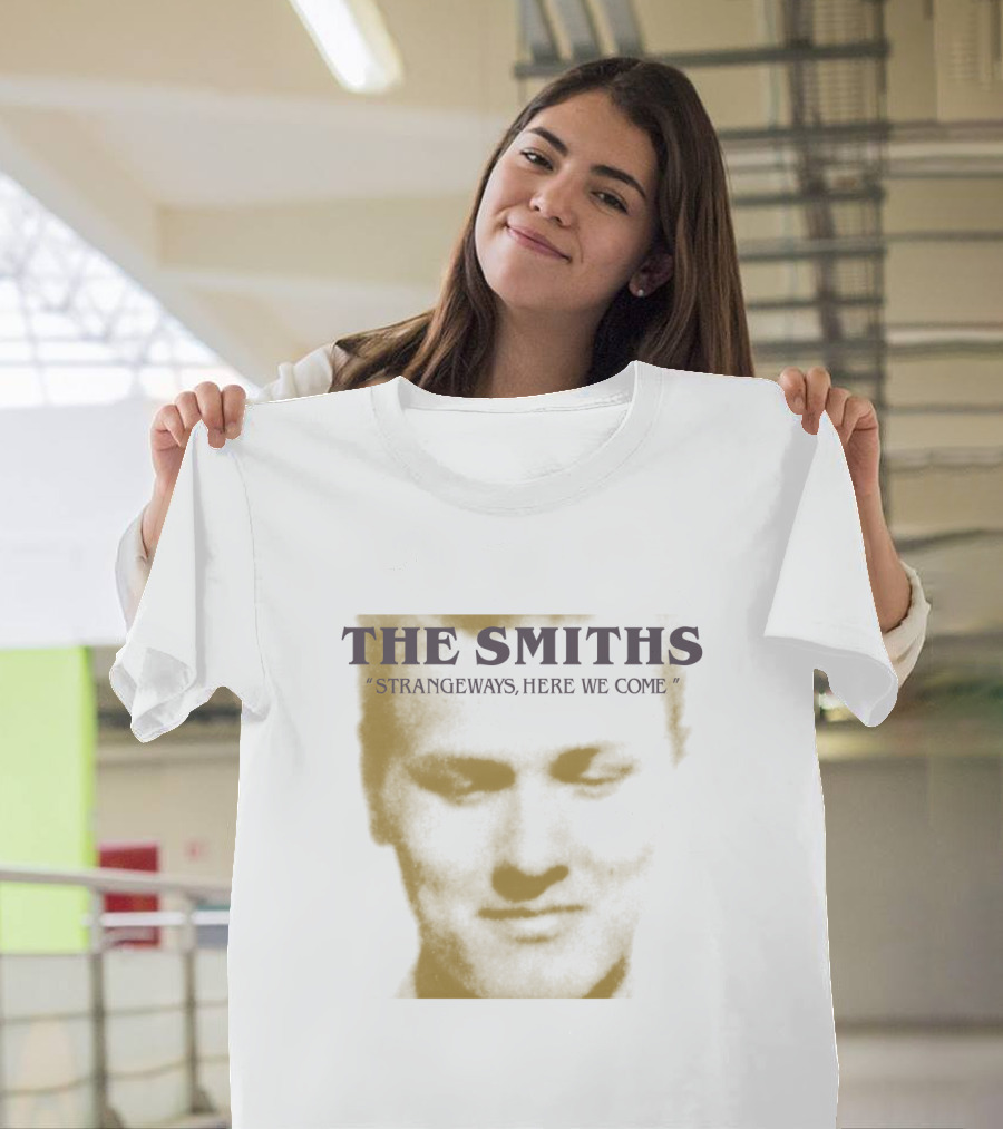 The Smiths Strangeways Here We Come Album Cover Face T-Shirt