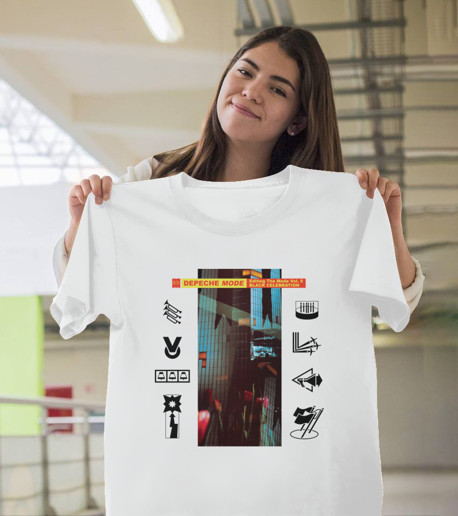 DEPECHE MODE Editing The Mode Vol. 5 Black T-Shirt