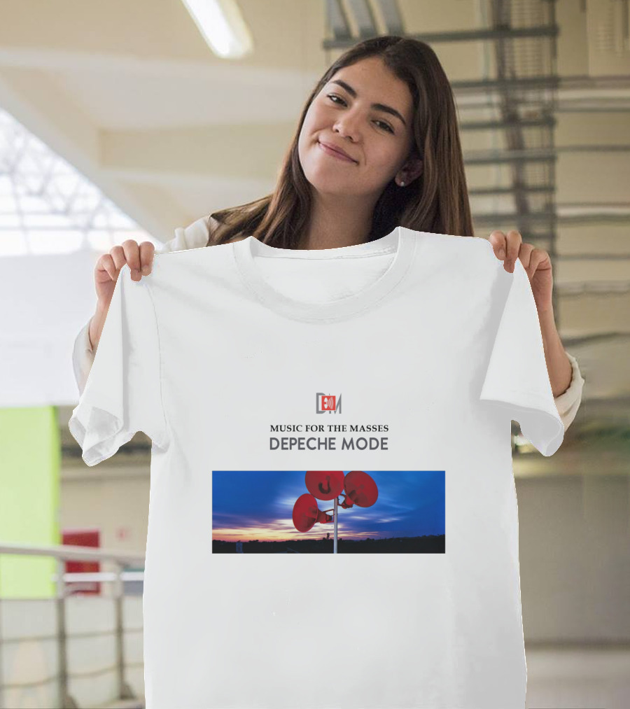 DEPECHE MODE Music For The Masses Sunset Speakers T-Shirt