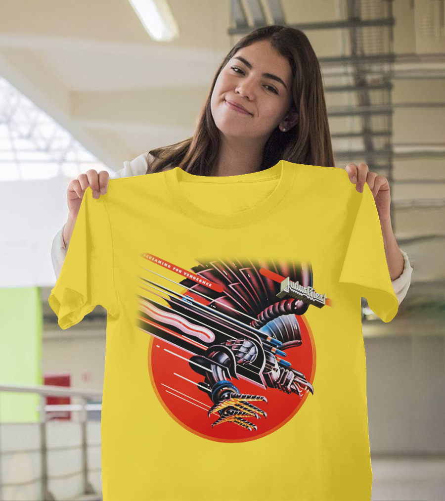 Judas Priest Screaming For Vengeance Metal Eagle T-Shirt