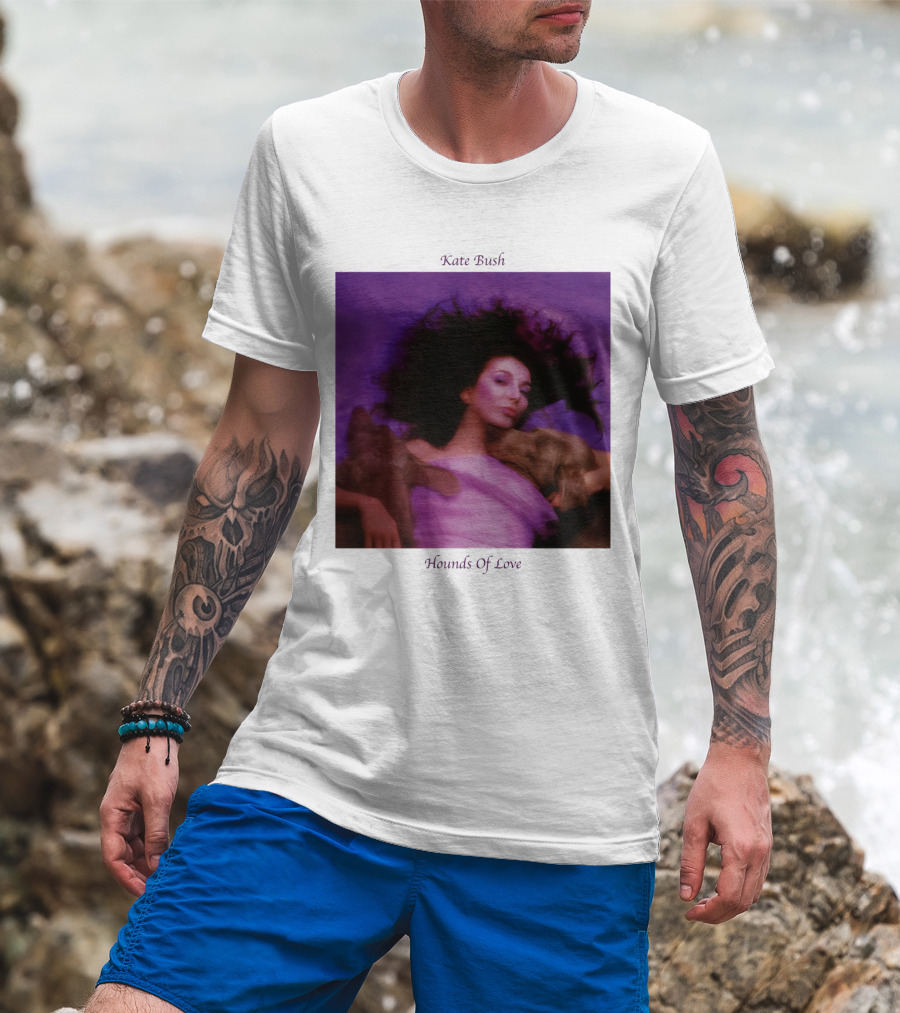 Kate Bush Hounds Of Love Album Cover Image T-Shirt