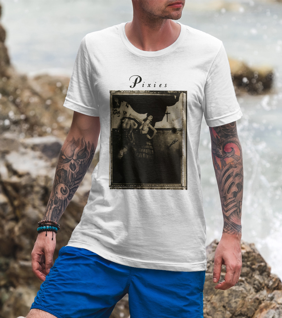 Pixies Surfer Rosa Album Cover Vintage Aesthetic T-Shirt