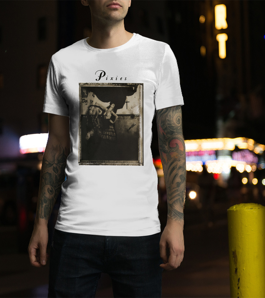 Pixies Surfer Rosa Album Cover Vintage Aesthetic T-Shirt