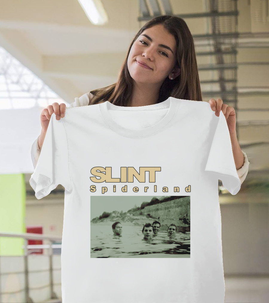 SLINT Spiderland Band Album Cover Swimming Image T-Shirt