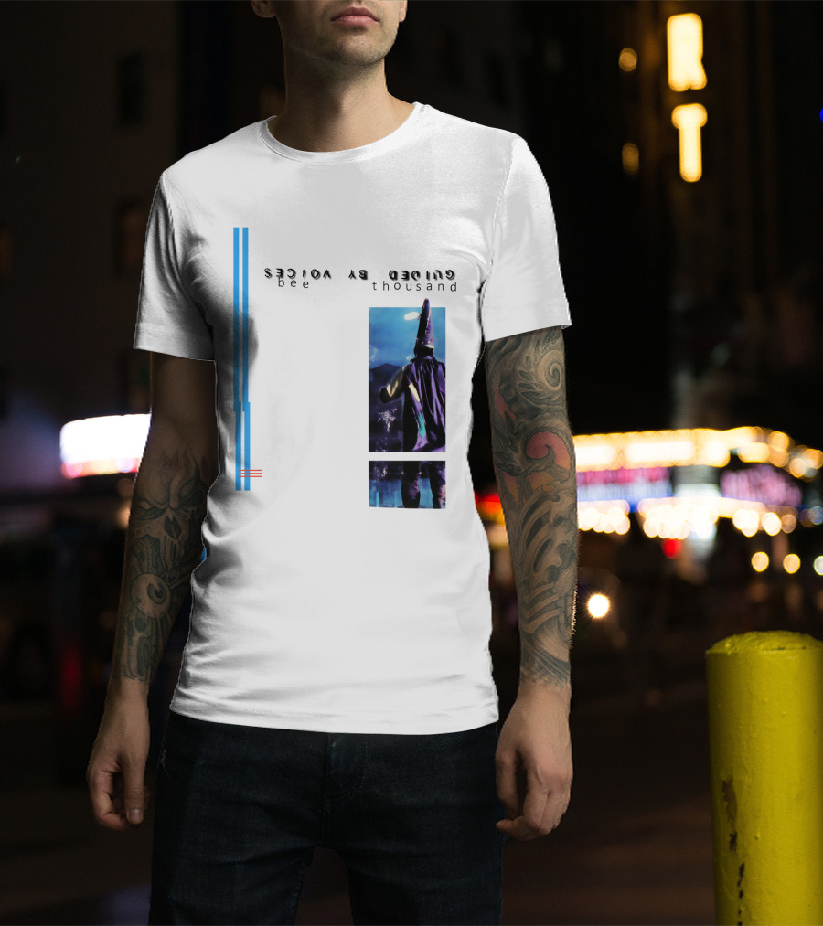 Guided By Voices Bee Thousand Wizard Reflection Retro Album Cover T-Shirt