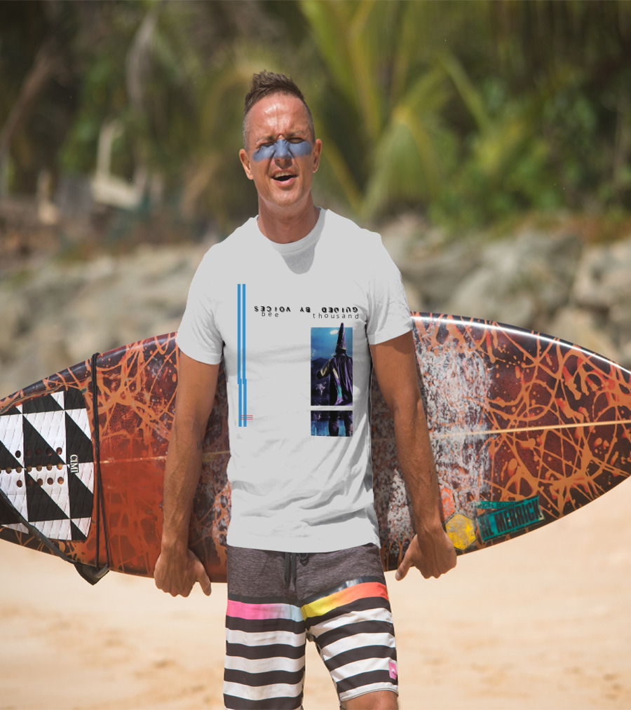 Guided By Voices Bee Thousand Wizard Reflection Retro Album Cover T-Shirt