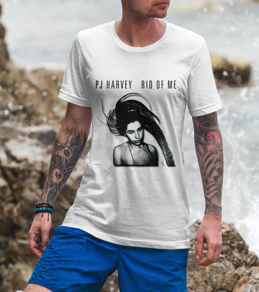 PJ Harvey Rid Of ME Album Cover T-Shirt