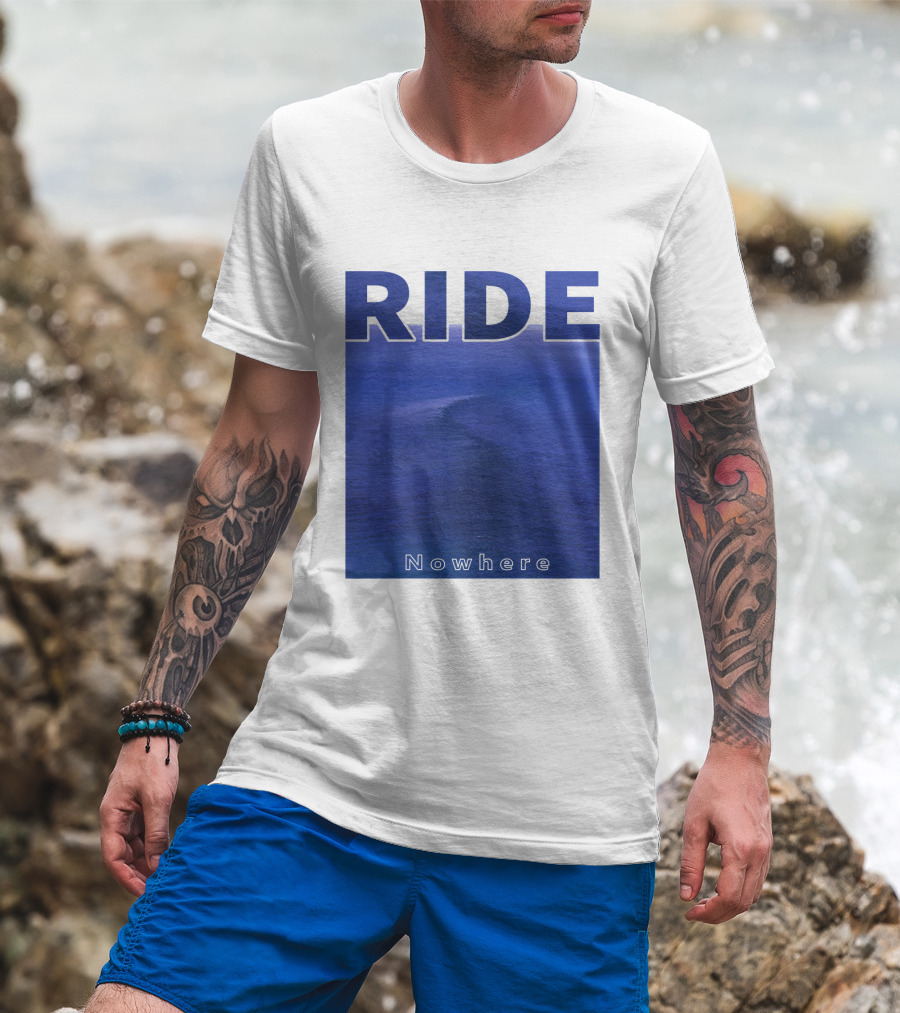 Ride Nowhere Shoegaze Album Cover T-Shirt