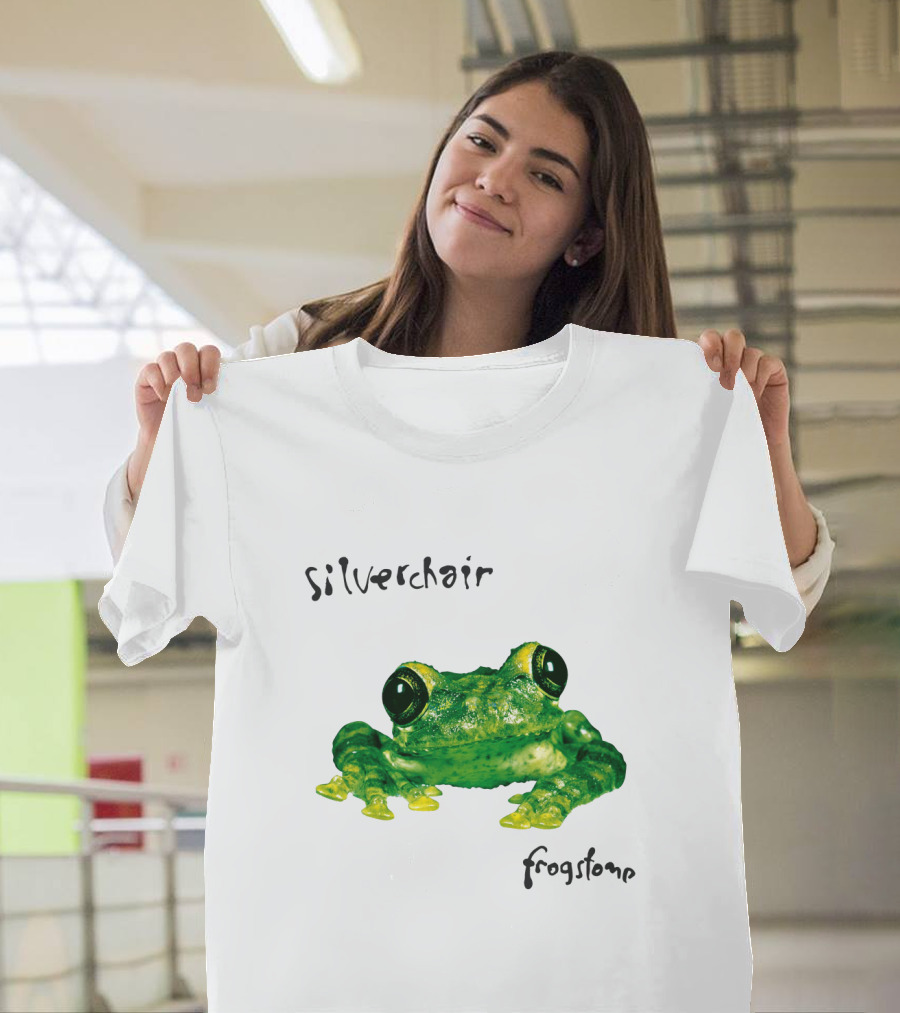 Silverchair Frogstomp Frog Green Eyes T-Shirt