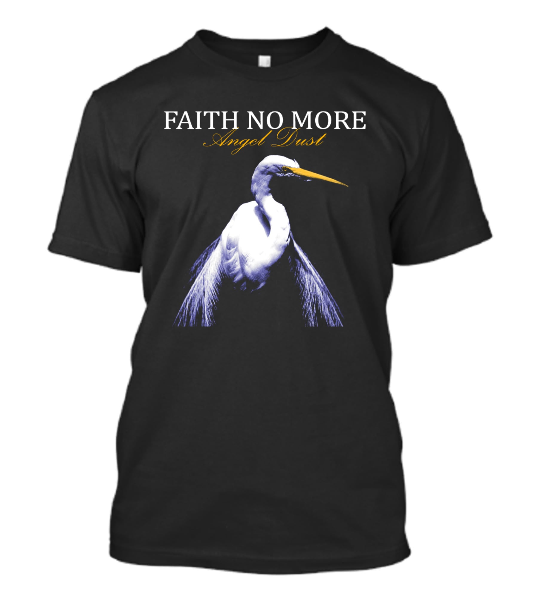 Faith No More Angel Dust Album Heron Image T-Shirt