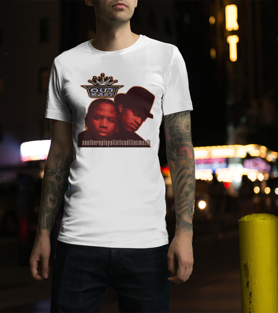 OutKast Southernplayalisticadillacmuzik Classic Album Cover T-Shirt