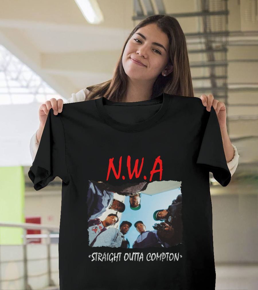 N.W.A Straight Outta Compton Iconic Group Photo T-Shirt