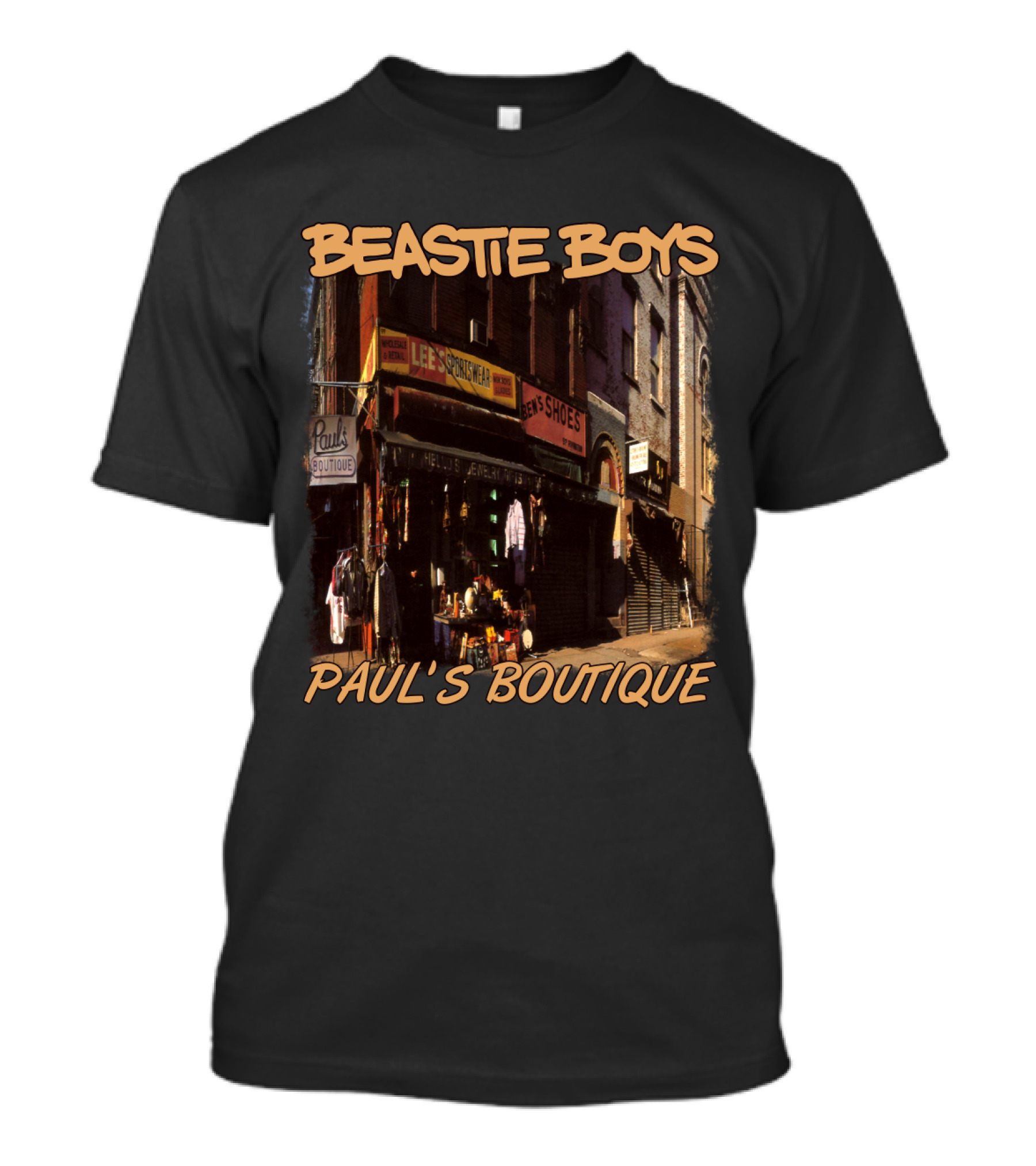 Beastie Boys Paul's Boutique Album Cover Urban Street Scene T-Shirt