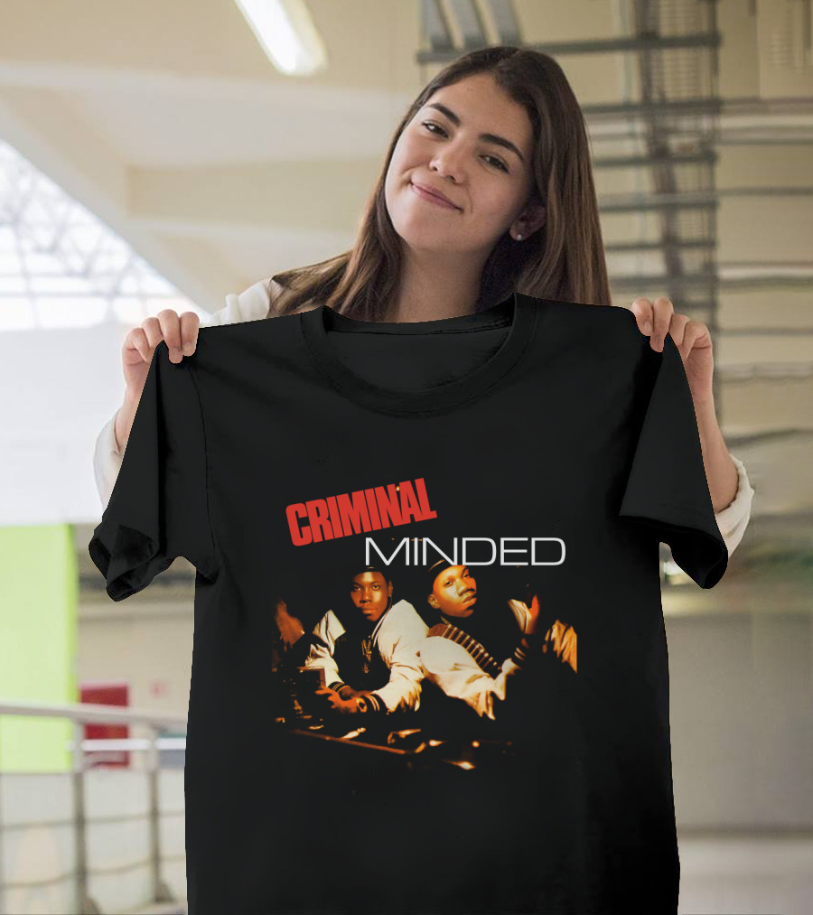 Boogie Down Productions Criminal Minded 1987 Album Cover T-Shirt