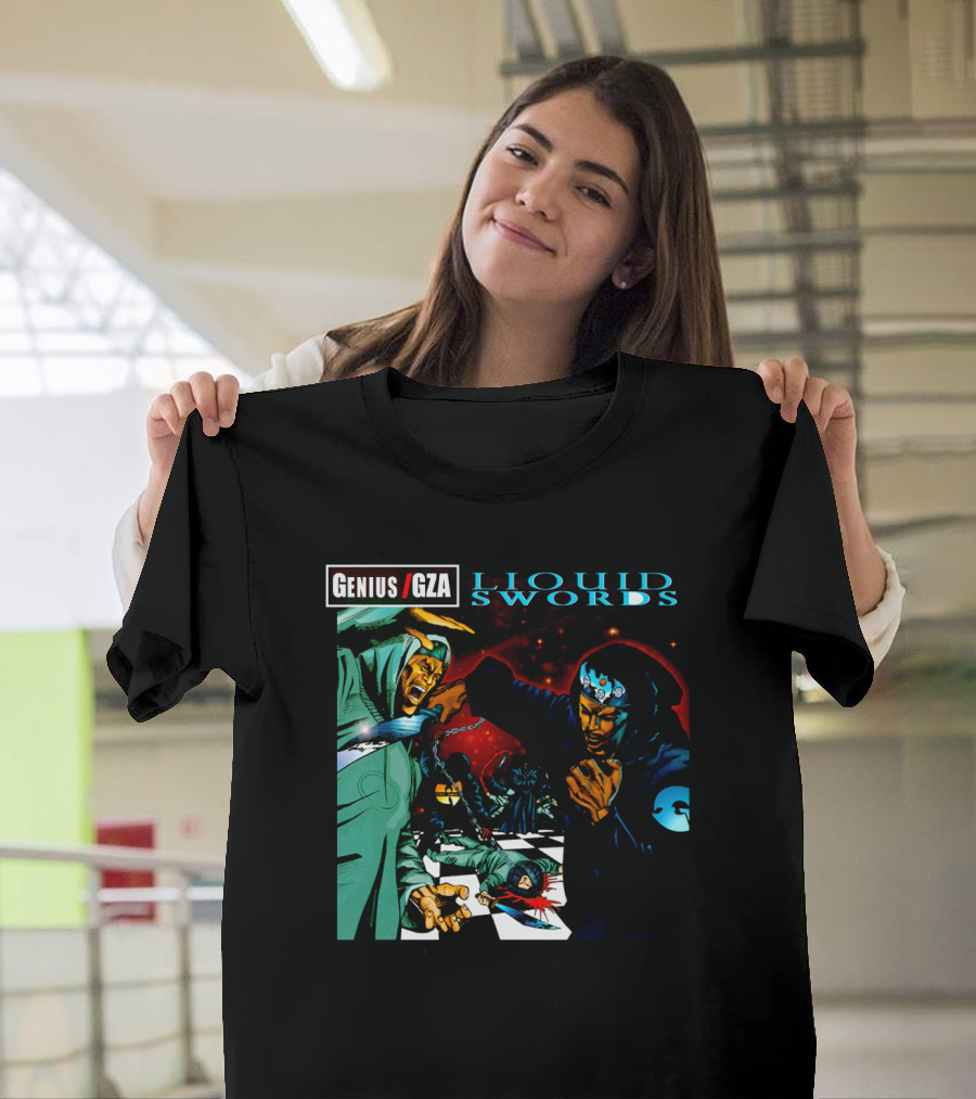 Genius GZA Liquid Swords Chess Battle T-Shirt