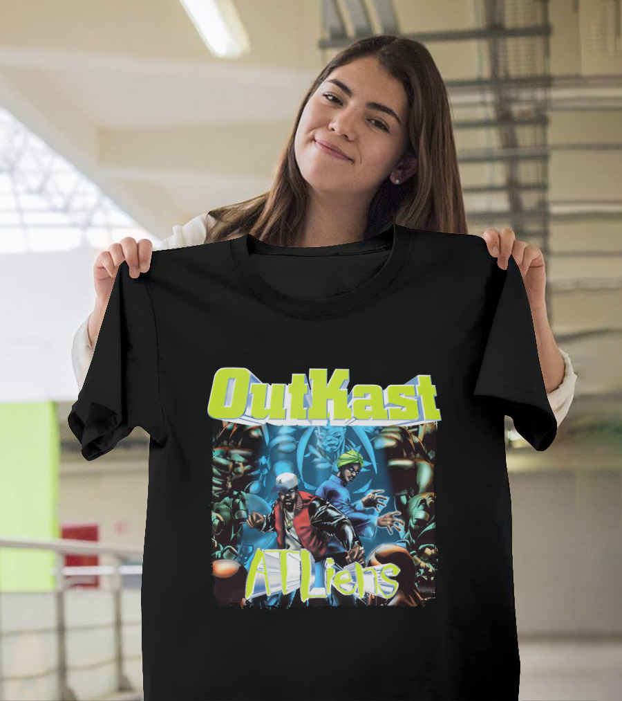 OutKast ATLiens Comic Style Iconic Album Cover T-Shirt