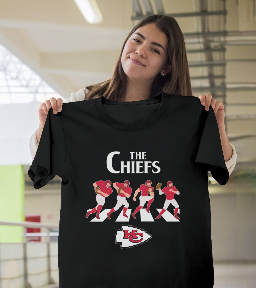 Kansas City Chiefs Abbey Road Football Players Kc T-Shirt
