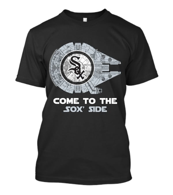 Come To The Sox Side Chicago White Sox Millennium Falcon MLB T-Shirt