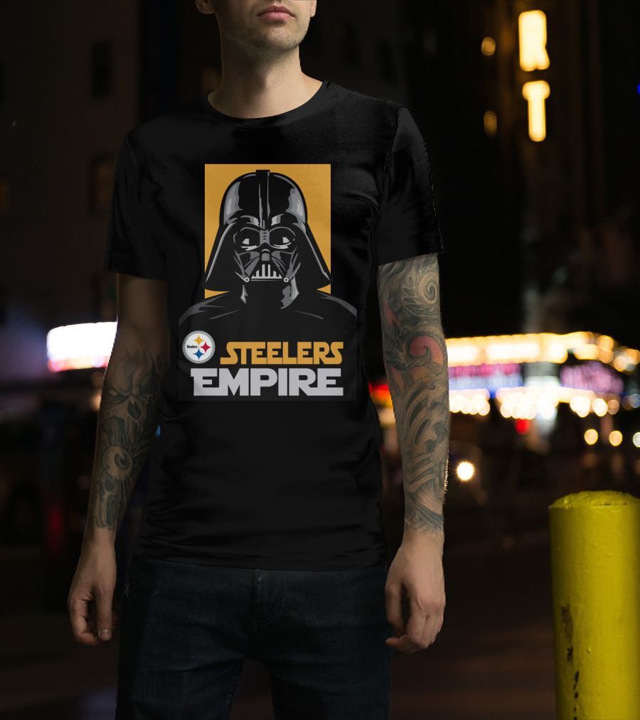 Steelers Empire Darth Vader Pittsburgh Steelers T-Shirt