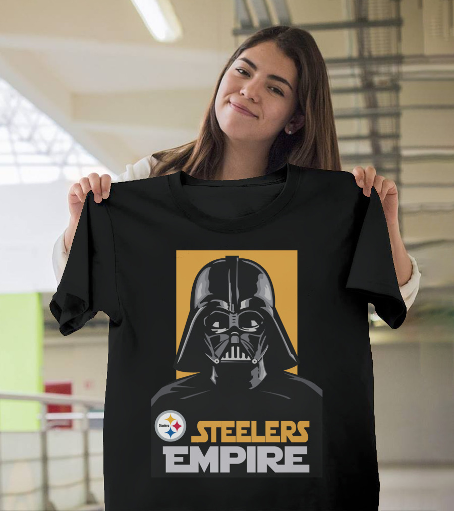Steelers Empire Darth Vader Pittsburgh Steelers T-Shirt
