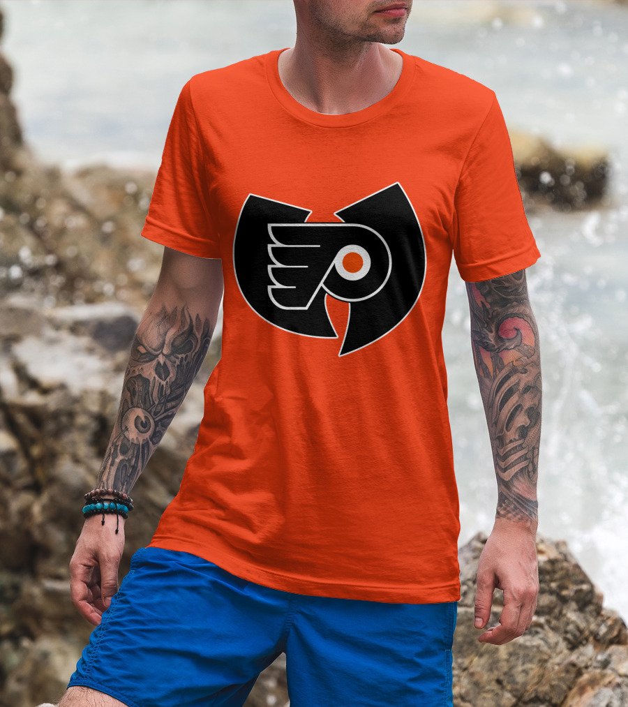 Philadelphia Flyers Wu-Tang Clan Mashup T-Shirt