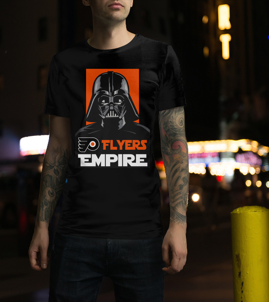 Flyers Empire Darth Vader Philadelphia NHL T-Shirt