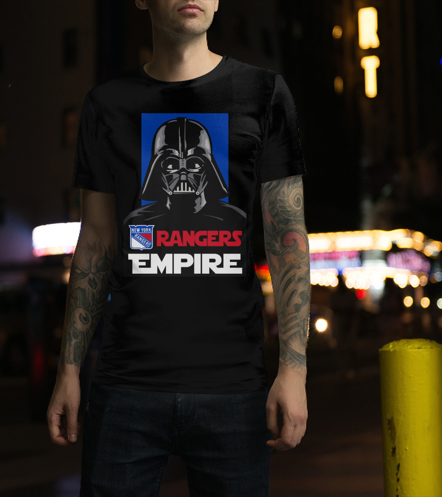 New York Rangers Darth Vader Empire NHL T-Shirt