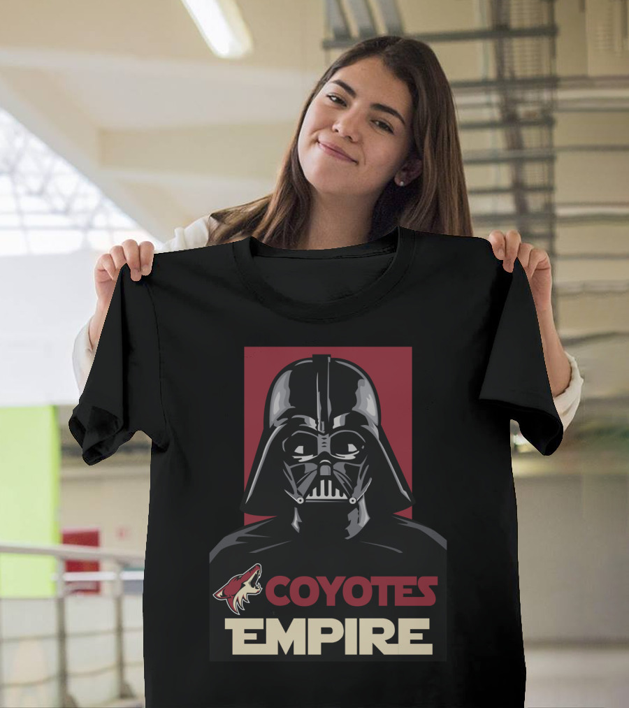 Arizona Coyotes Empire Darth Vader NHL T-Shirt