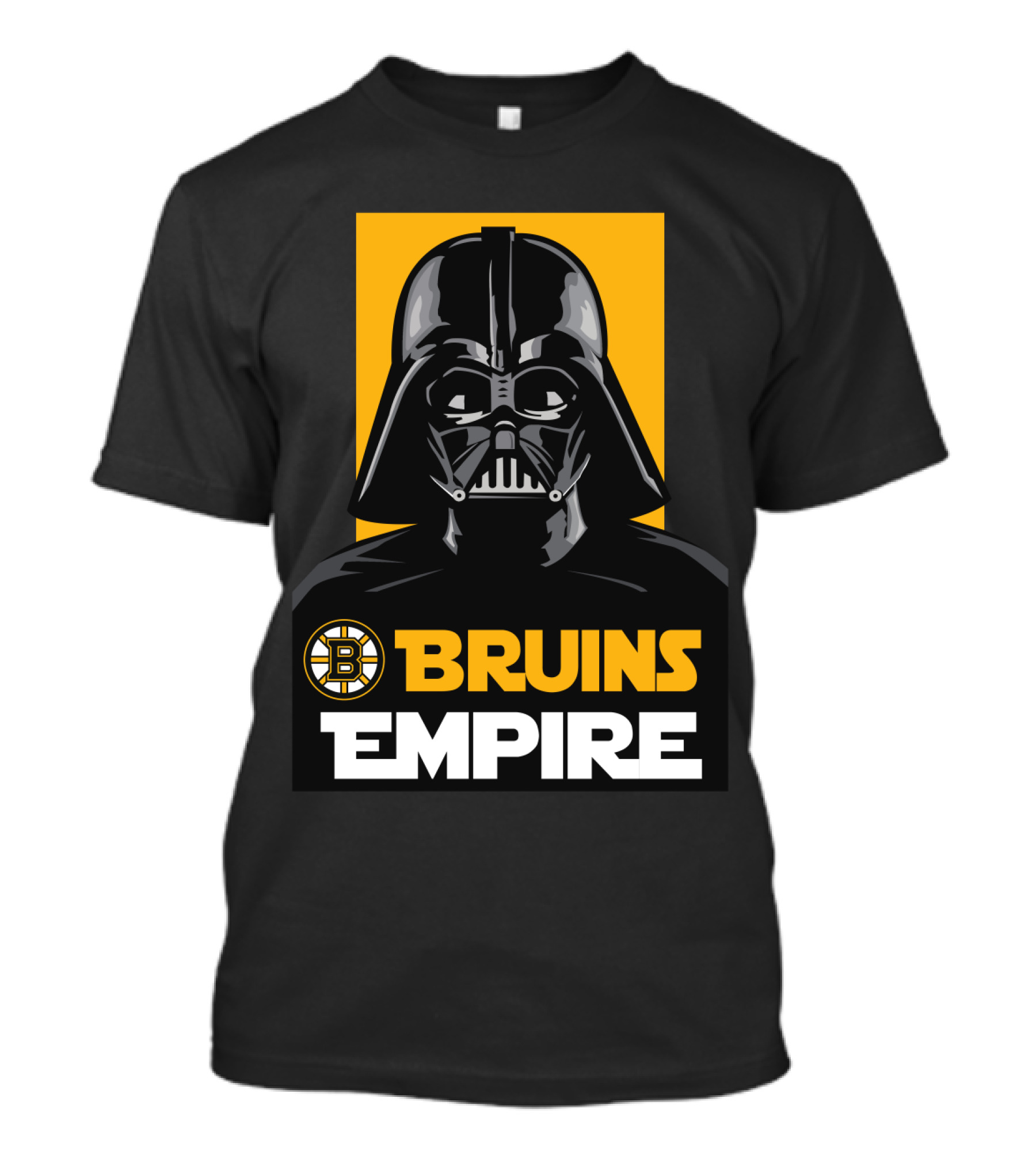 Bruins Empire Boston Bruins Darth Vader NHL T-Shirt