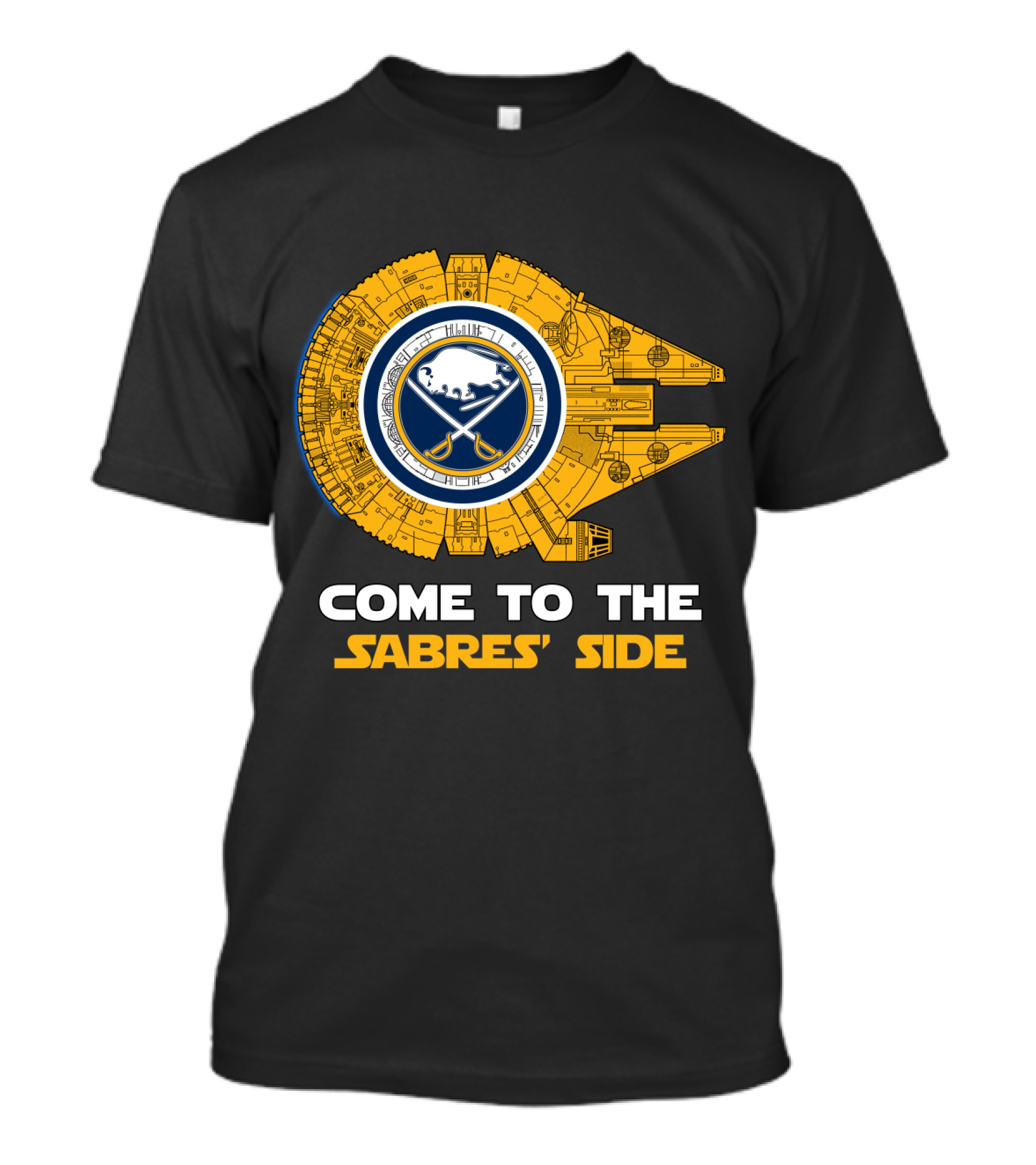 Buffalo Sabres Millennium Falcon Come To The Sabres' Side T-Shirt