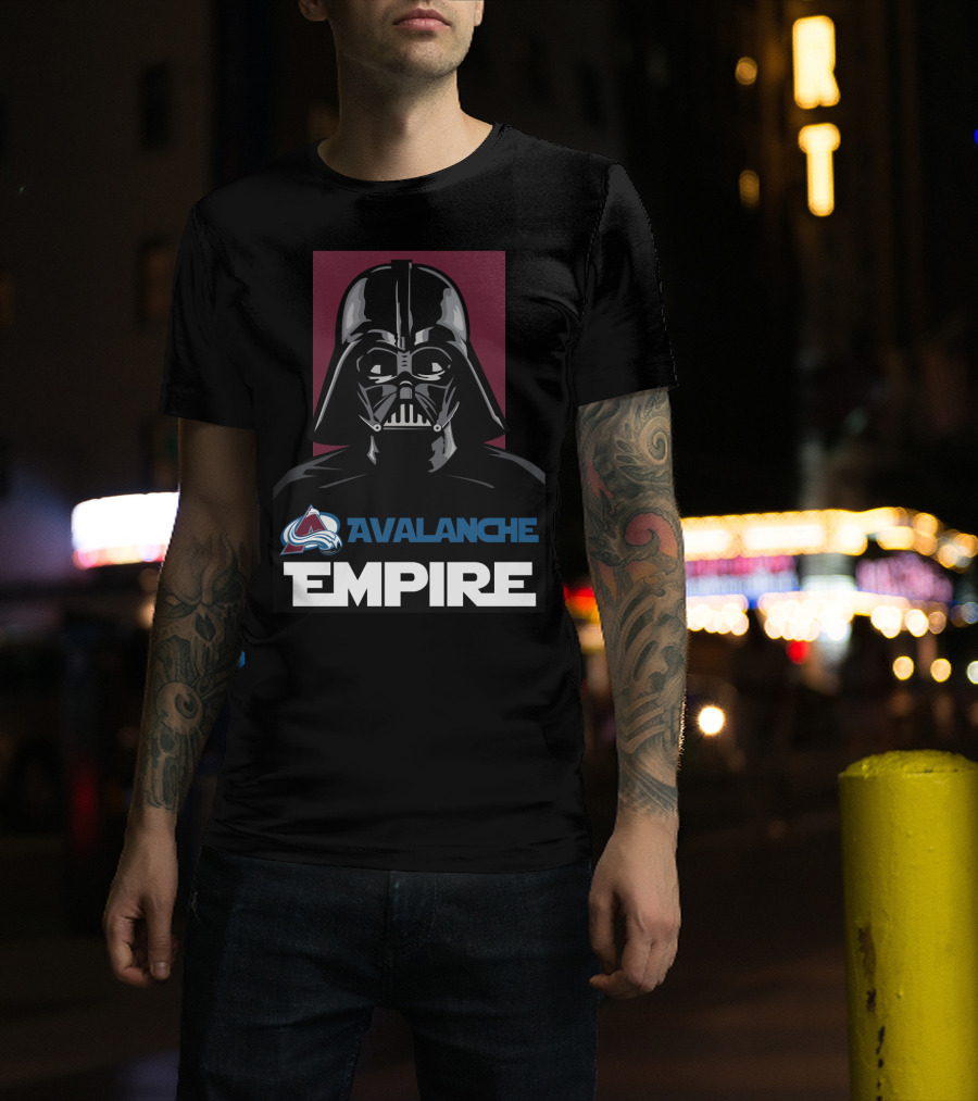 Avalanche Empire Colorado Avalanche Darth Vader NHL T-Shirt