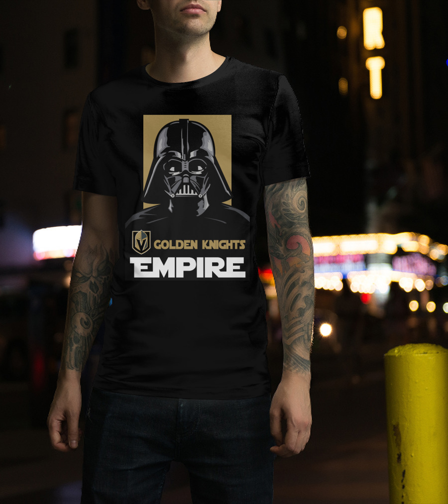 Golden Knights Empire Darth Vader NHL Vegas T-Shirt