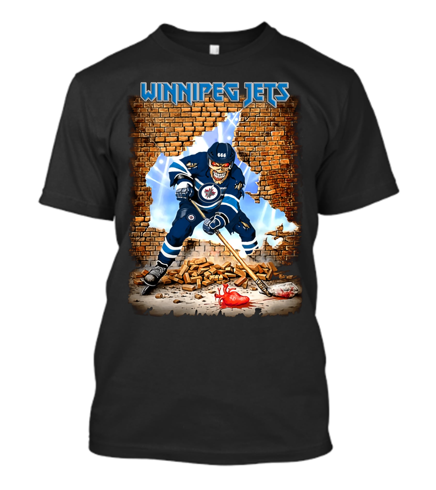 Winnipeg Jets Boisterous Hockey Breakout T-Shirt