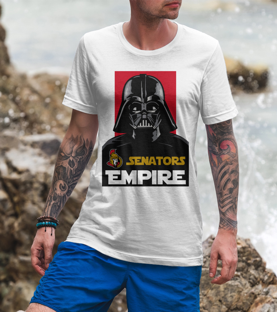 Ottawa Senators Darth Vader Empire NHL T-Shirt